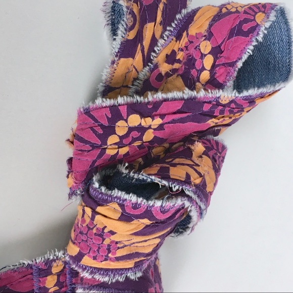 Yoga Mat Sling Strap Carrier, Boho, One Of A Kind - Picture 6 of 7